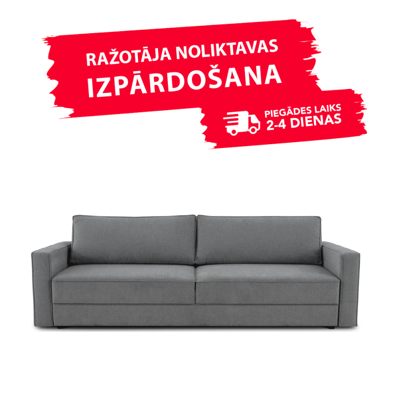 Sofa ANDORA (Three-seater, extendable)(Manufacturer's warehouse)